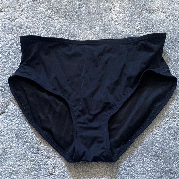Spanx Black High-Waisted Bikini Bottom - Picture 1 of 3